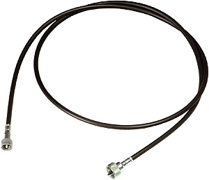 1958-1968 Corvette Speedometer Cable with 4 Speed (71 inch)  (Black Case)