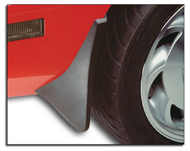 1997-2004 Corvette THESE REAR FENDER GUARDS PROVIDE STYLE & FUNCTION. THEY ARE MOLDED OF HIGH IMPACT RESISTANT ABS PLA