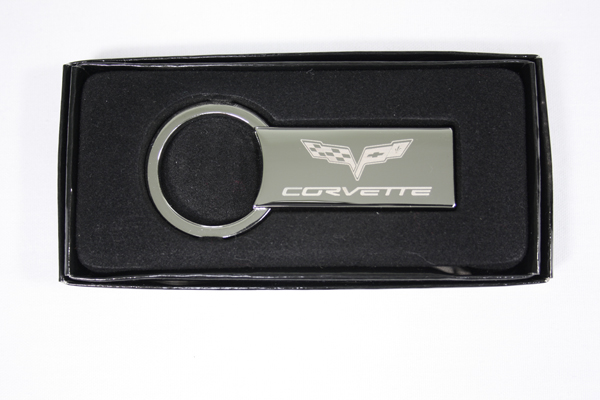 0 Corvette Metal Key Chain