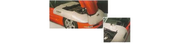 1997-2013 Corvette FENDER APRON PROVIDES FRONT END PROTECTION, STRAPS ON IN SECONDS, MADE OF HEAVY DUTY VINYL WITH HEA