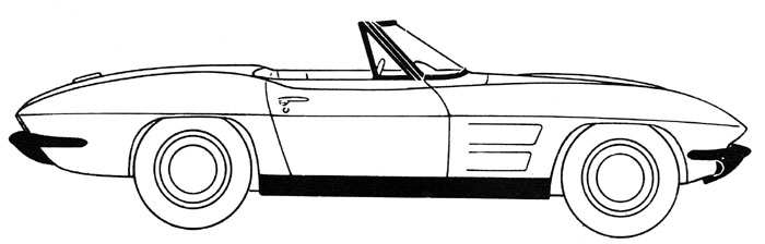 Convertible Windshield Moulding