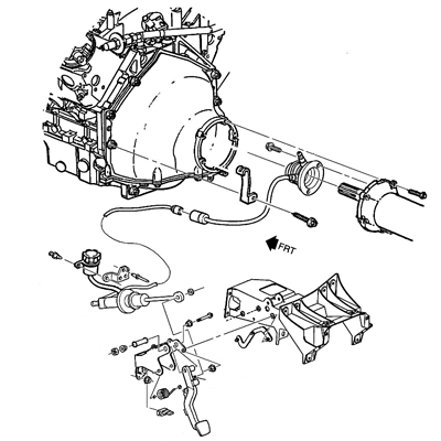 Clutch Pedal & Cylinders