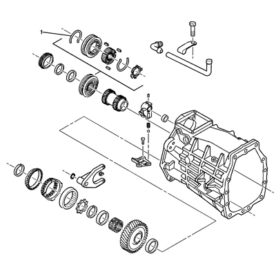 6-Speed Manual Transmisison 6th & Reverse Gears