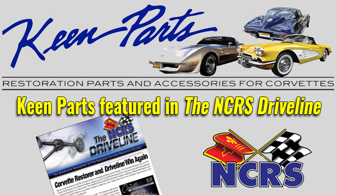 Keen Parts featured in The NCRS Driveline