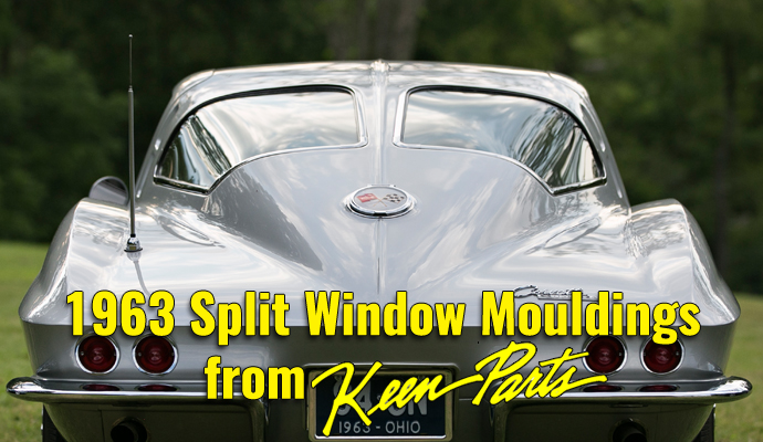 Keen Parts 1963 Split Window Corvette Mouldings 