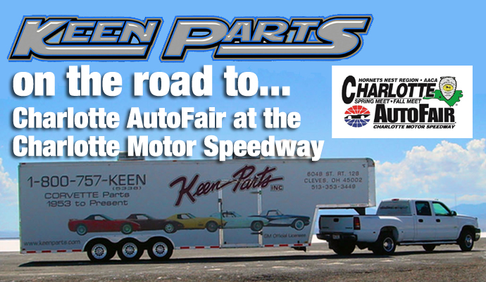 Keen Parts is on the road again to the Charlotte AutoFair