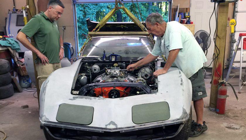 Restoring a 2,200 mile Corvette? Call Keen Parts!