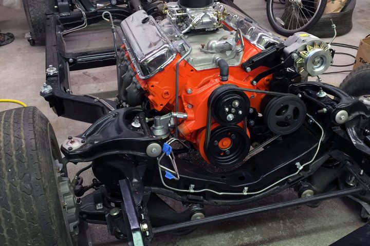 VERY detailed Corvette engine