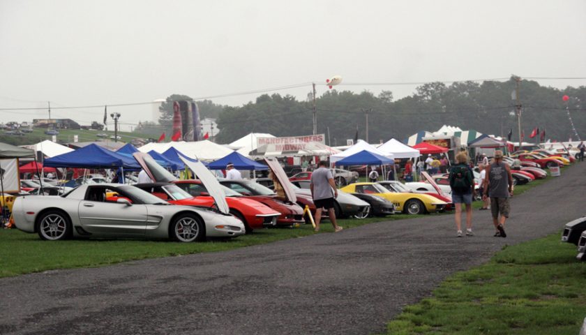 Corvettes at Carlisle