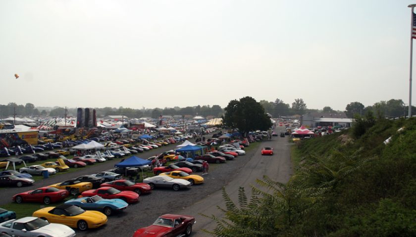 Corvettes at Carlisle