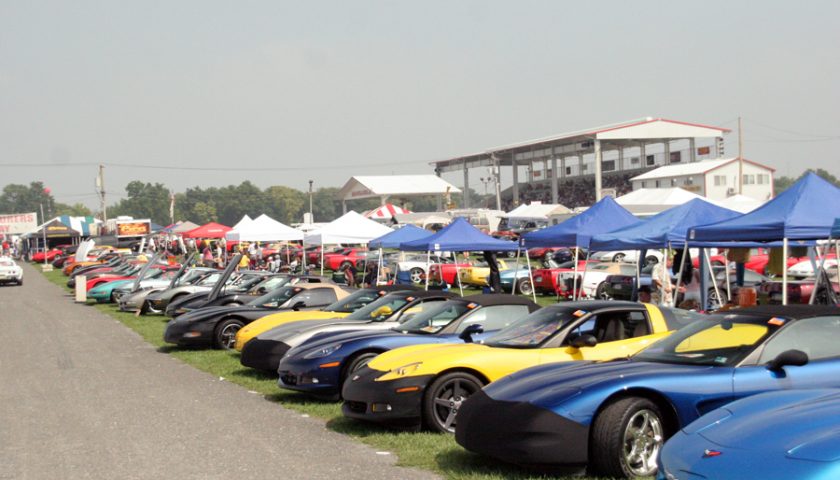 Corvettes at Carlisle
