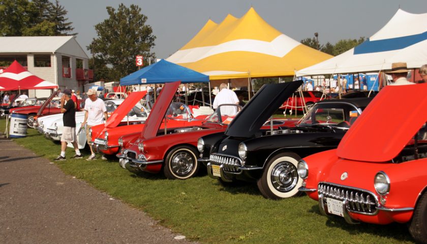 Corvettes at Carlisle