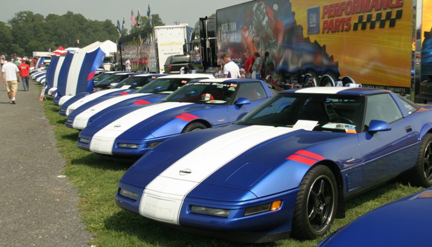 Corvettes at Carlisle