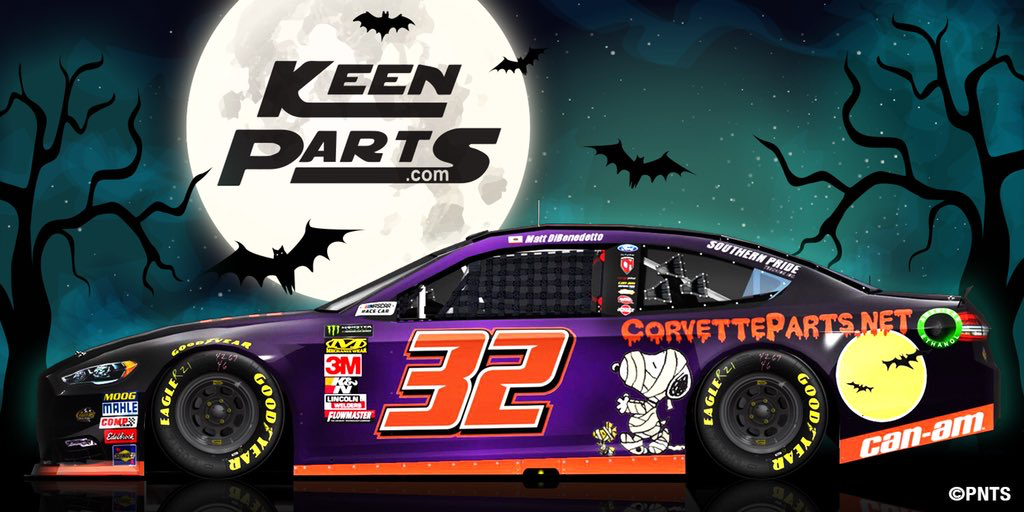 NASCAR Halloween Paint Scheme