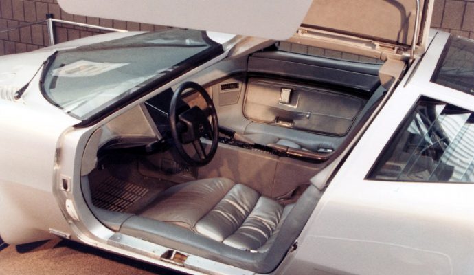 Aerovette interior at the National Corvette Museum