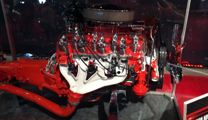 Cutaway Corvette Engine