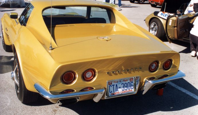 NCRS Corvette show at the National Corvette Museum