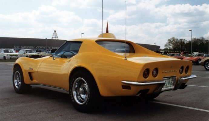 NCRS Corvette show at the National Corvette Museum