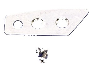 1968-69 Corvette Original T Top Rear Window Latch