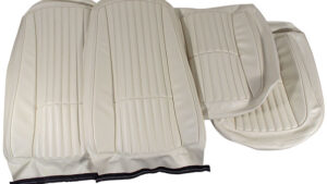 1976-1976 Corvette Vinyl Seat Cover Set (White) Reproduction
