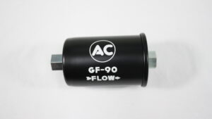 1963-1965 Corvette AC Fuel Filter GF 90 Correct (Black) with (White) Silkscreen