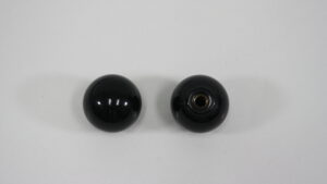 1963-1963 Corvette Door Knob - Pair (Black)