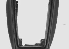 1970-1970 Corvette Forward Shifter Console (Black)