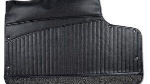 1962-1962 Corvette Door Panel - Pair without Metal Upper Support (Olive Black)