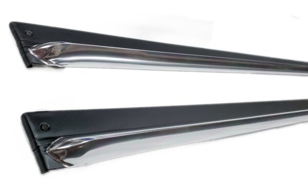 1965-1967 Corvette Rocker Molding Pair with Side Exhaust
