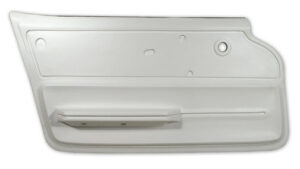 1965-1966 Corvette LH Convertible Standard Door Panel (White)