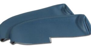 1961-1961 Corvette Door Panel Armrest Covers - Pair (Jewel Blue)