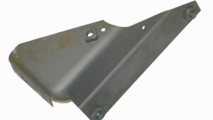 1969-1969 Corvette Seat Belt Guide Outer Reinforcement RH