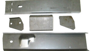1965-1967 Corvette RH 23 Inch Side Rail Frame Section
