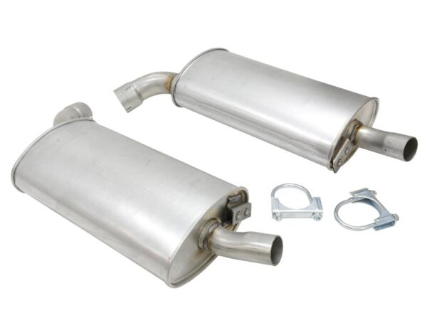1963-1967 Corvette Muffler - Pair - 2.5 inch