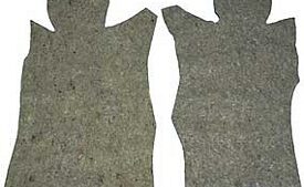1965-1967 Corvette Front Jute Carpet Pad Set