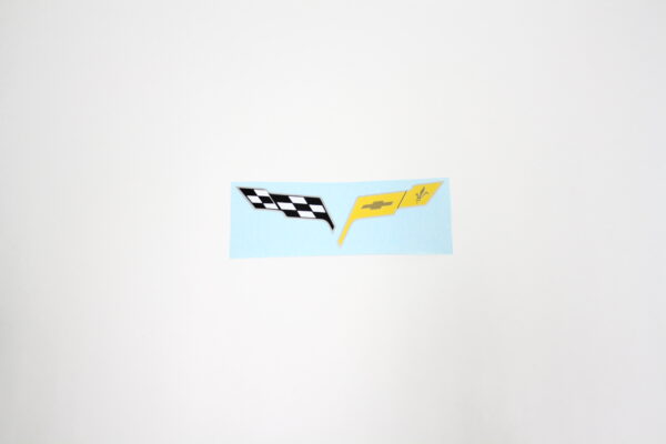 2005-2013 Corvette C6 AIRBRIDGE DECAL YELLOW/WHITE/ BLACK 05-13