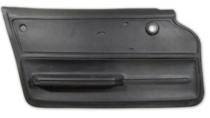 1965-1966 Corvette LH Coupe Standard Door Panel (Black)