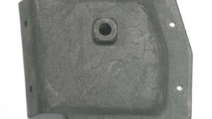 1968-1968 Corvette Seat Belt LH Outer Reinforcement (Has 7/16-20 Weld Nut)
