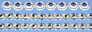 1970-1972 Corvette Trim & Emblem Speed Nut Kit