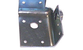 1963-1964 Corvette Seat Belt Underbody Reinforcem (Inner RH and Outer LH)