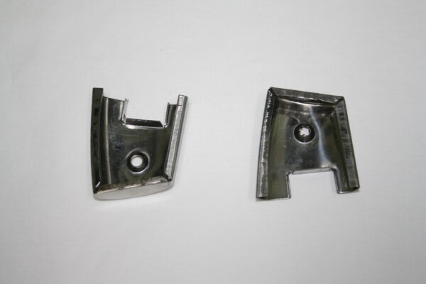 1958-1959 Corvette Door End Cap with Hole (Pair)