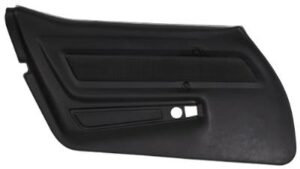 1969-1969 Corvette LH Door Panel without Trim (Black)