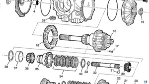1997-2004 Corvette Differential Bearing Adjusting Shim 1.00mm