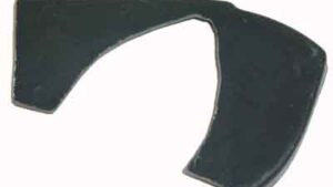 1963-1967 Corvette Headlight Bond Strip Inner Opening RH (Press Molded)