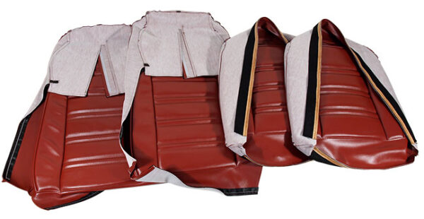 1978-1978 Corvette Leather-Like Cover Set (Mahogany)