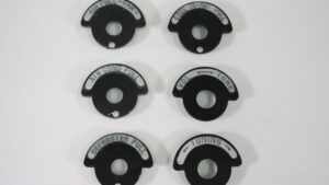 1964-1964 Corvette Dash Bezel Set with AC (6 Pcs)