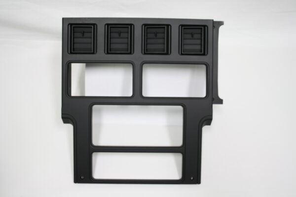 1984-1989 Corvette Radio Center Bezel with Vents (Reproduction)