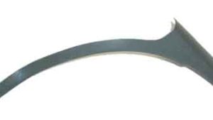 1963-1967 Corvette Bond Strip Park Light Panel at Wheel Opening LH (Press Molded)