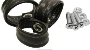 1971-1971 Corvette Rear Compartment Door Loop Set (Dark Blue) 3 Piece Set
