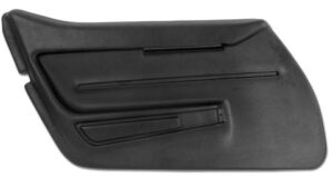 1968-1968 Corvette LH Door Panel without Trim (Black)